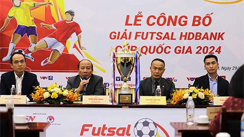 Giải futsal cúp Quốc gia 2024 vắng CLB có truyền thống hàng đầu Việt Nam